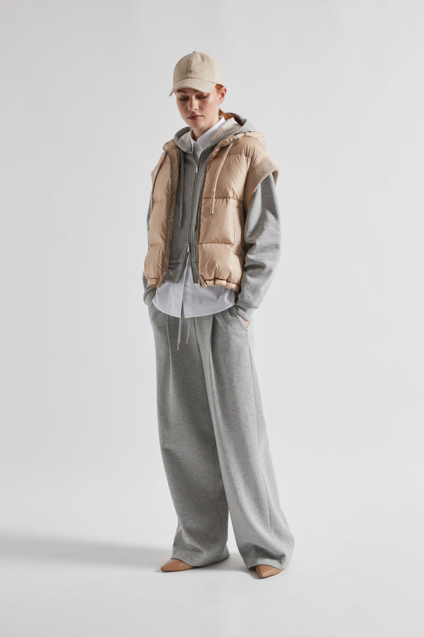 Pearos Knit Sweater W Zip Sweatshirt Female