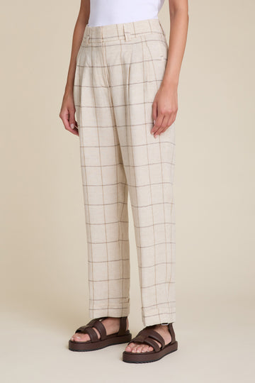 Pure linen trousers  